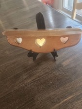 Retro Dark Brown Wooden Shelf