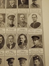 Sk232 Ephemera 1915 WW1 Small Picture A J Goodfellow Lancashire Fusiliers