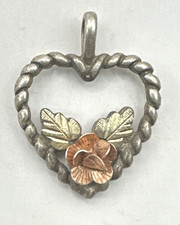 Black Hills Gold 12k Sterling