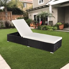 Oshion Sun Lounger PE Rattan