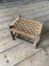 Vintage Rattan Wicker Wooden