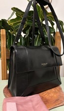 Radley London/medium handbag crossbody/work  classic Bag black leather vgc
