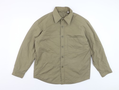 Uniqlo men green basic - men's,