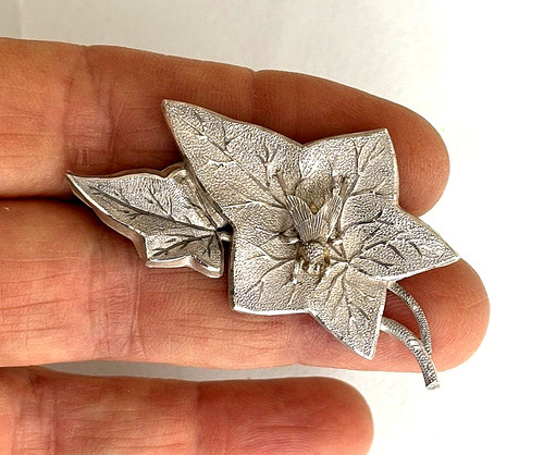 Unusual solid silver - silver, antique