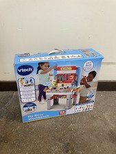 VTech My Busy Workbench Interactive Toddler Toy Play Tools - NO STICKERS / USED