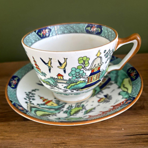 Chinese willow pattern ceramic - chinese,