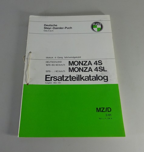 Parts catalog spare - parts, list