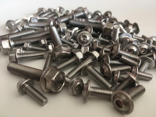 200 400pc stainless steel - stainless, hex