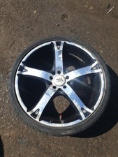 BK RACING 18 Inch 5 Spoke ALLOY WHEEL - SINGLE (BK2) 215 35 ZR18 SC33 J2530