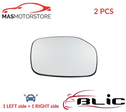 Rear view mirror glass - rear, pair