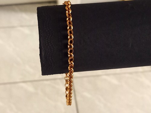 Gold 9ct belcher bracelet