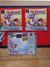 Spyro 2 Manual, Front & Back