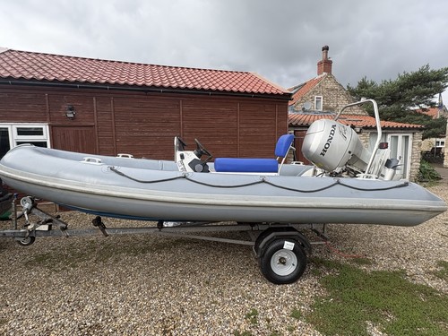 Rib with 75hp outboard - 5.2m,