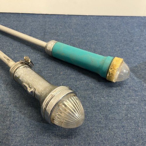 Vintage boat stern - stern, flashlight
