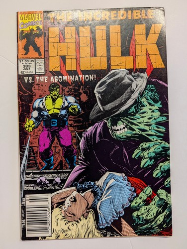 Incredible hulk 383 marvel - incredible, #383,