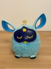 Furby Connect Interactive Toy Bluetooth 2015 Hasbro Blue With Mask - Working