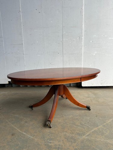 Reproduction yew wood coffee - reproduction,