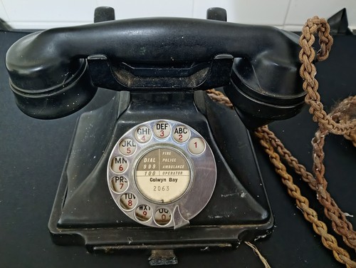 Vintage 1940s 50s gpo black - vintage, 1940s/50s