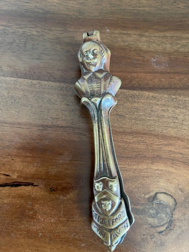 Vintage antique brass nut - vintage,