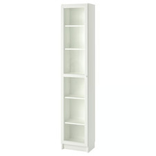 Bookcase with glass - bookcase, door