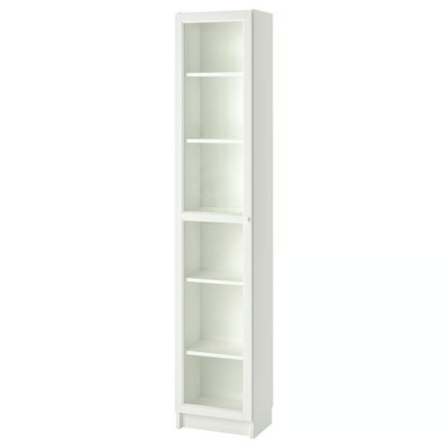 Bookcase with glass door - with,