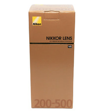 Nikon 200-500mm f5.6E ED VR AF-S Lens - 1 Year Warranty