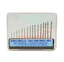 EXPO 11516 16pc HSS DRILL BIT