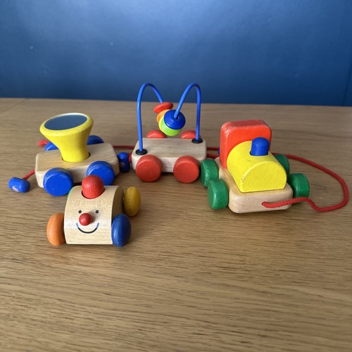 Wooden toy train pintoy - wooden,