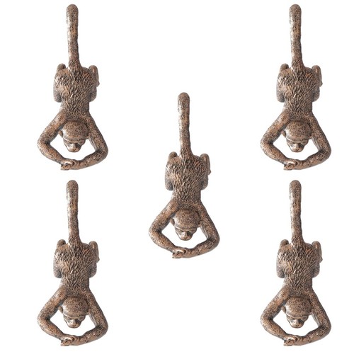 5pcs creative resin - 5pcs, monkey