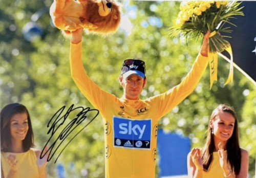 Sized photo signed - a3, by