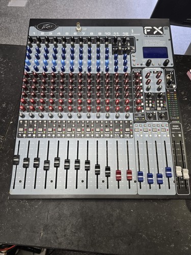 Peavey fx2 channel mixer - 16,