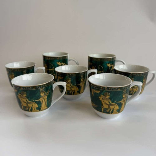 Vintage egyptian porcelain cup - vintage,
