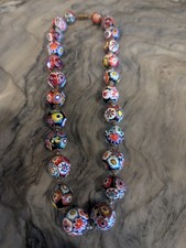 Murano Millefiori Glass Bead