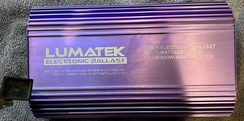 Lumatek 1000w digital ballast - lumatek,