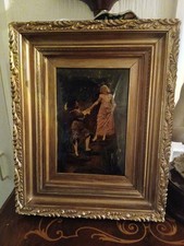 stunning antique reverse