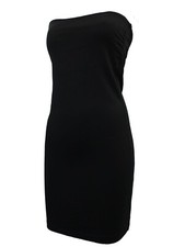 Ladies Black Strapless Boob