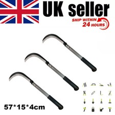 570mm Weed Slasher Slash Clearing Long Grass Weeds Whip Scythe Sickle Heavy Duty
