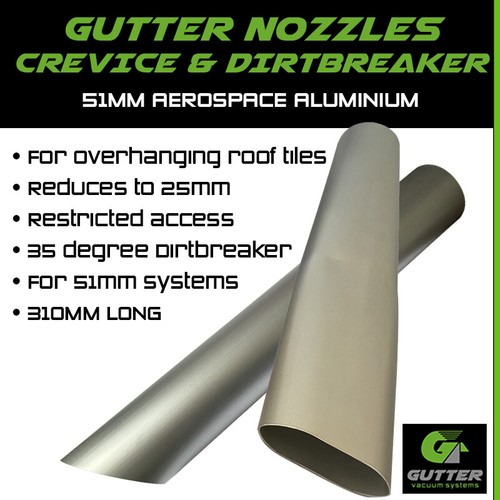 Gutter vacuum crevice and - gutter, 35