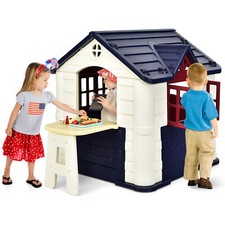 Kids Playhouse Cottage Pretend