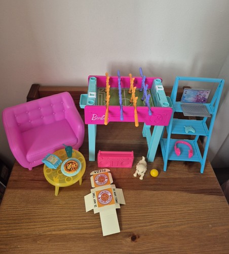 Barbie games room playset - playset, with