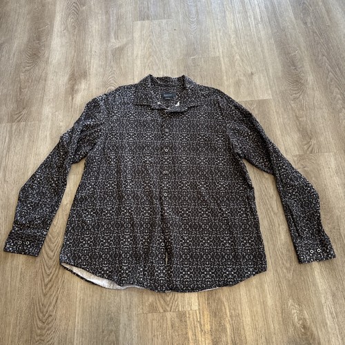 Bugatchi dress shirt mens - bugatchi, xxl