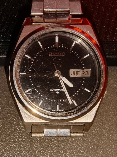Seiko spirit men black watch - men's,