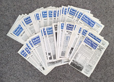 64 x LONG EATON INVADERS HOME SPEEDWAY PROGRAMMES 1984 - 1987 (inc)