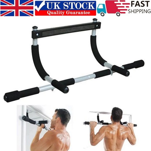 Doorway pull bar - up,