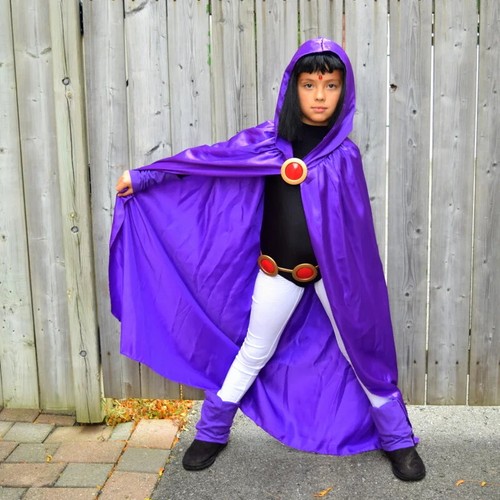 Kids teen titans raven cosplay - teen,