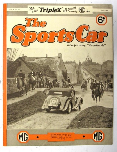 The sports car brooklands - brooklands, mg