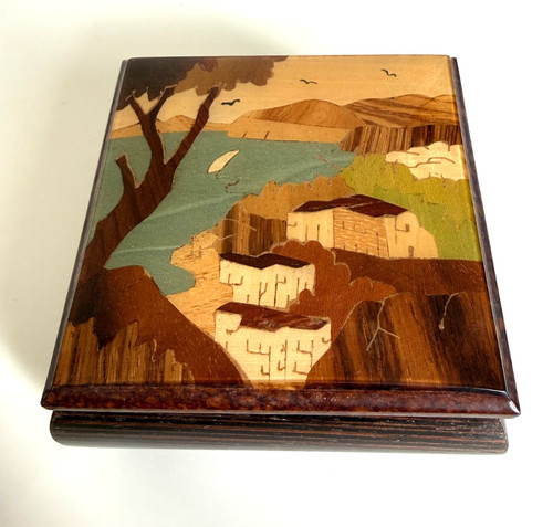Wooden hand made - wooden, box