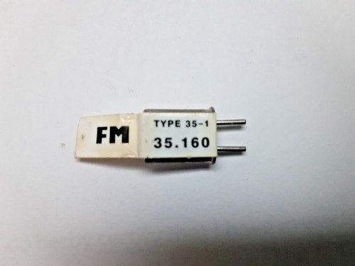 Radio frequency crystals - radio,
