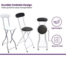 FOLDING BREAKFAST BAR STOOL
