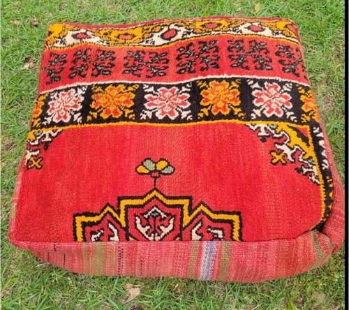 Vintage floor cushion - cushion, cover
